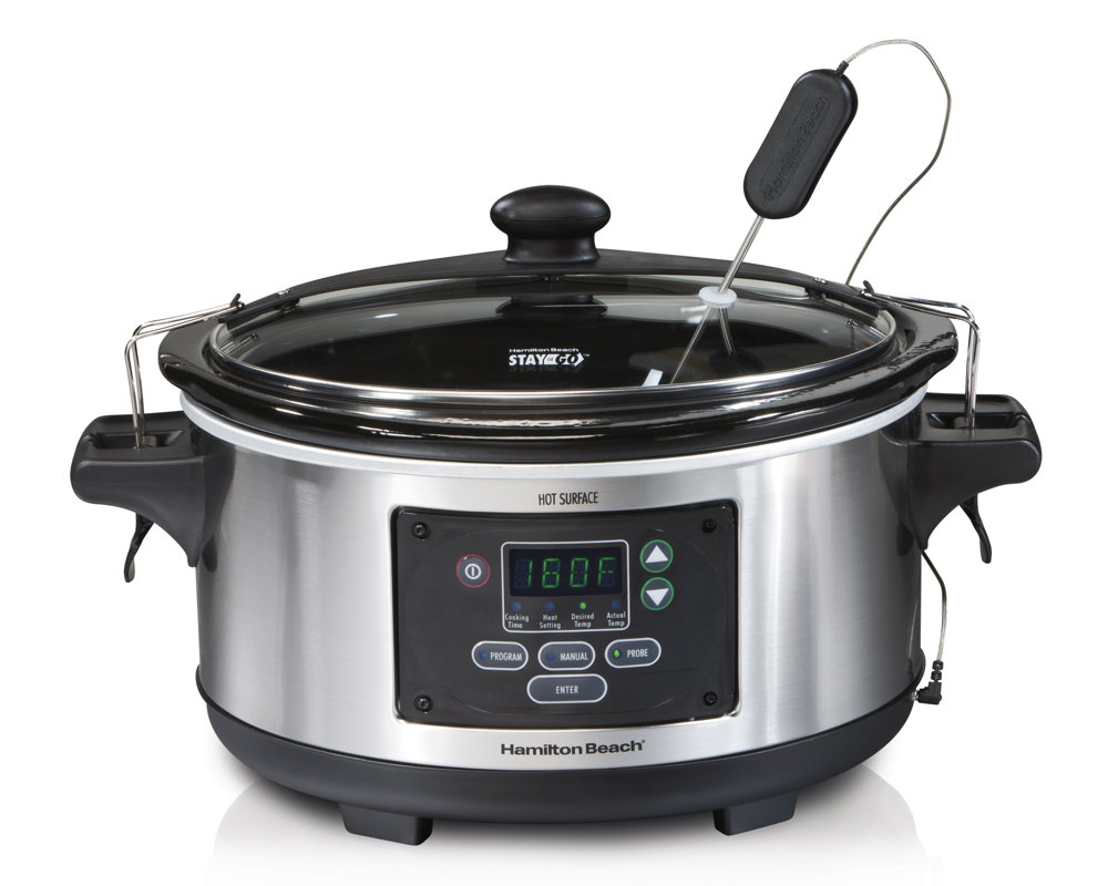 Hamilton Beach 6-Qt. Stay or Go Set & Forget Programmable ...