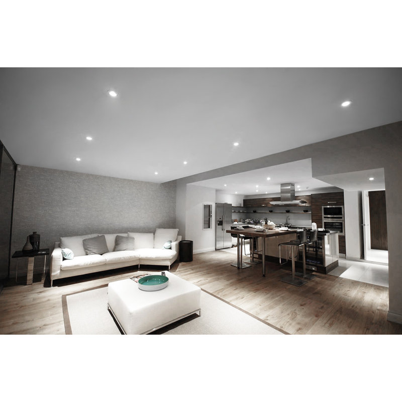 Torchstar Ts029 4 Led Retrofit Recessed Lighting Kit Wayfair Led Retrofit Recessed Lighting Kit