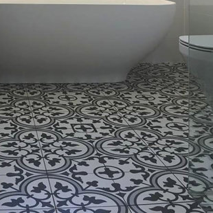 Floor Tile You Ll Love Wayfair Artea 9 75 X Porcelain Field Tile In Gray