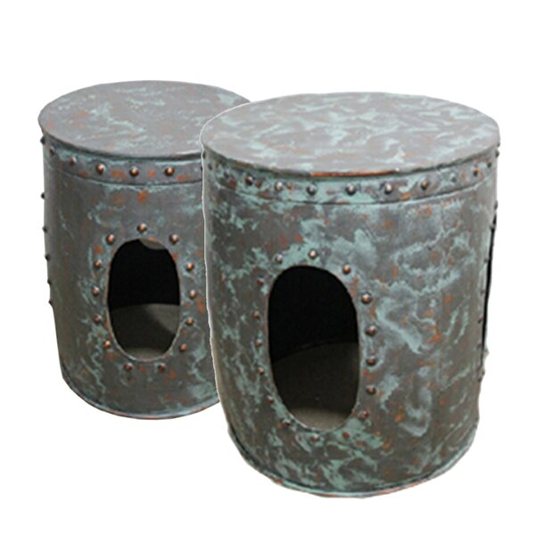Durain 2 Piece Nesting Tables By World Menagerie