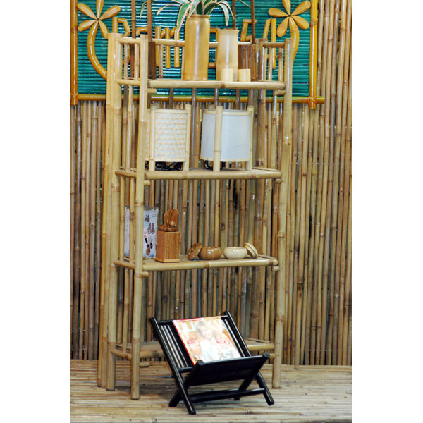Porter 4 Tier Etagere Bookcase by Bay Isle Home
