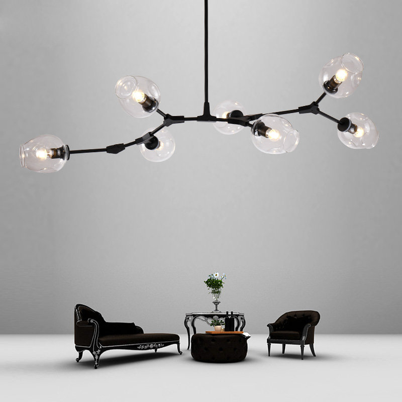 Ivanka Bubble Globe Branch 7 Light Sputnik Chandelier Ivanka Bubble Globe Branch 7 Light Sputnik Chandelier