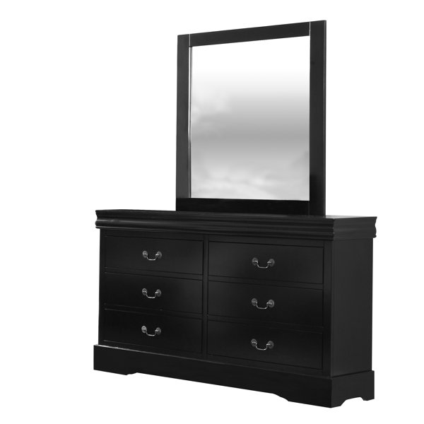 Best Design Larrabee 6 Drawer Double Dresser By Alcott Hill Comparison