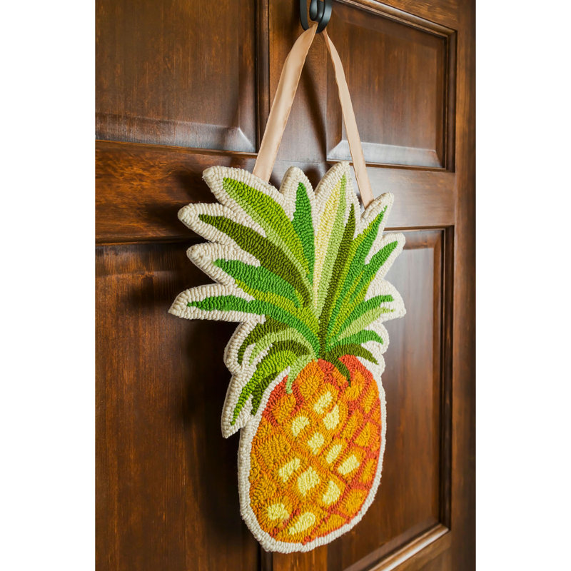 Bayou Breeze Pineapple Door Decor Wayfair
