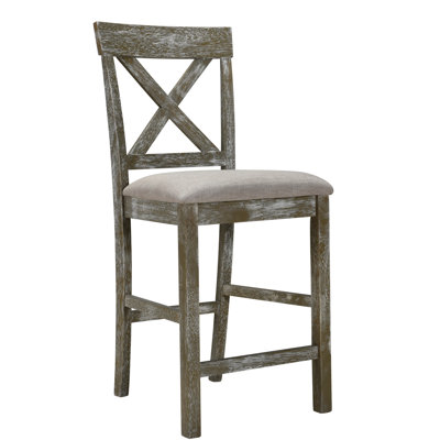 Full Back Short Bar Stools You'll Love in 2020 | Wayfair