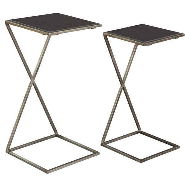 Peters 2 Piece Nesting Tables By 17 Stories