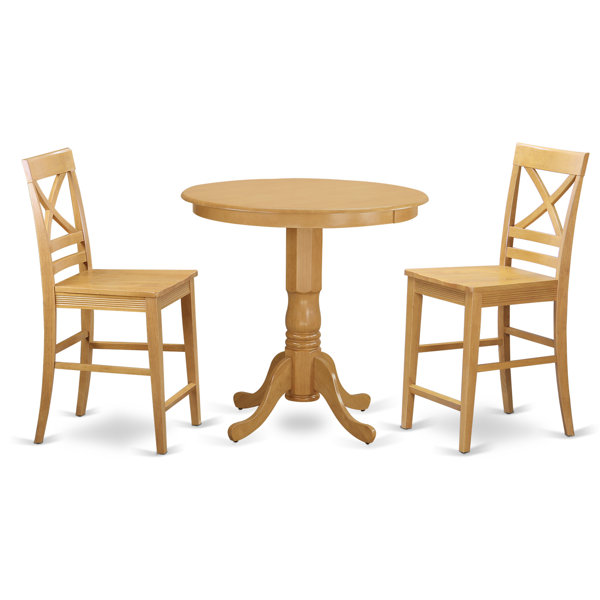 Best Design Jackson 3 Piece Counter Height Pub Table Set By East West Furniture Discount