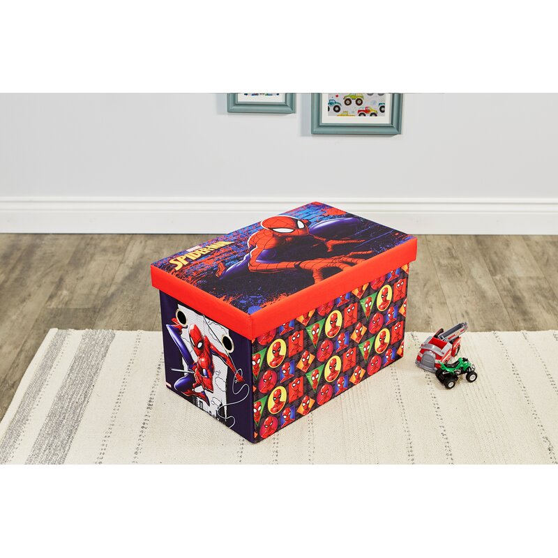 spiderman toy boxes & storage