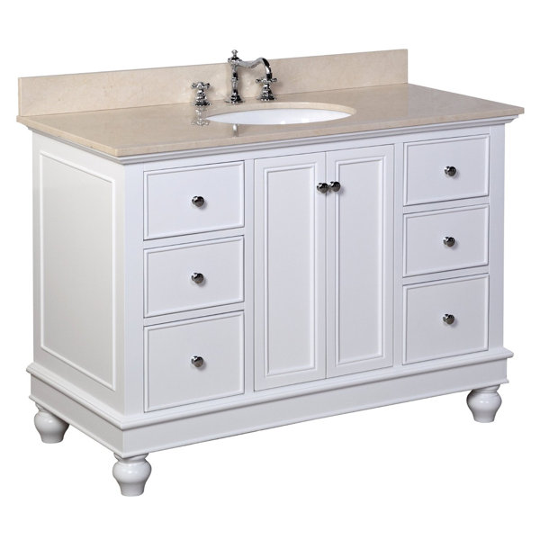 Bella 48 Single Bathroom Vanity Set by Kitchen Bat