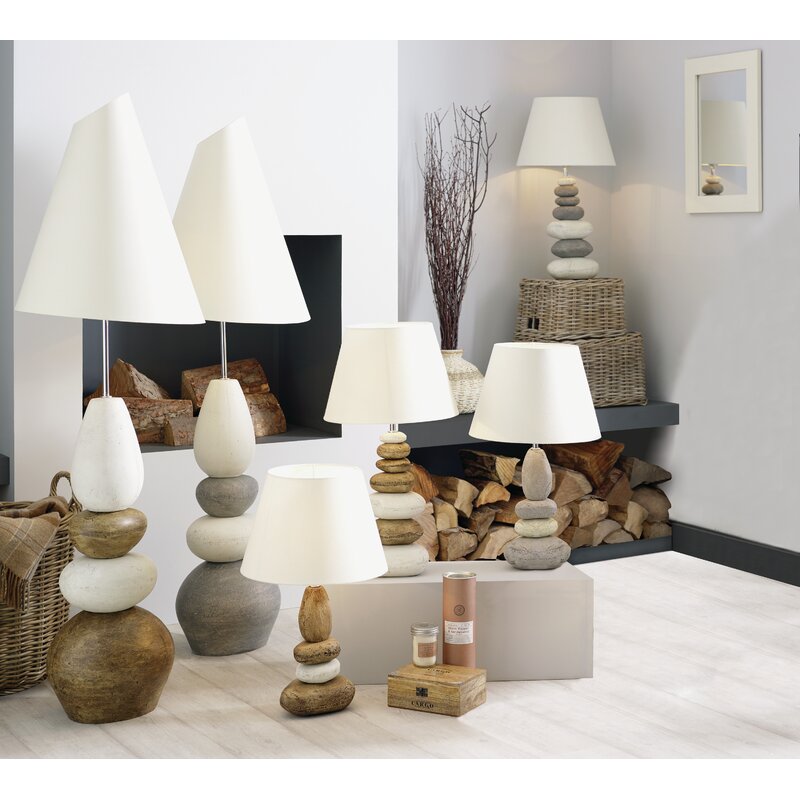 pebble table lamp