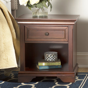 Curran 1 Drawer Nightstand by Three Posts