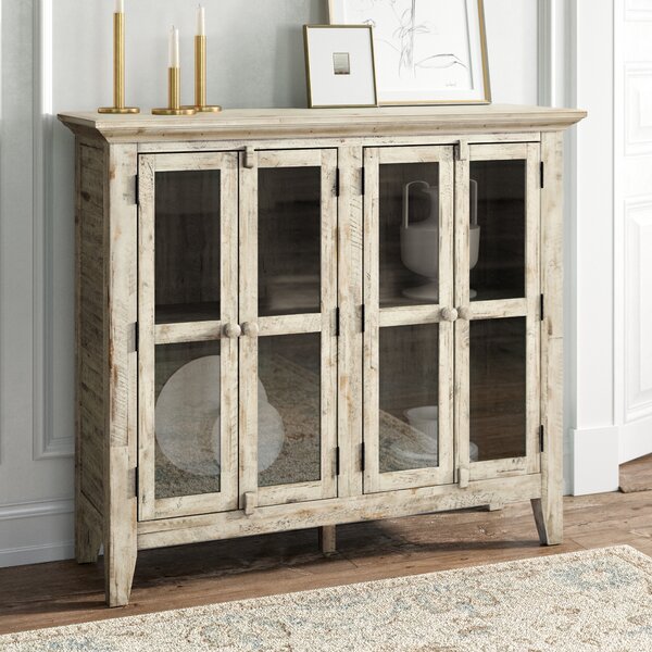 Kelly Clarkson Home Eau Claire 4 Door Accent Cabinet & Reviews | Wayfair