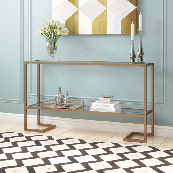 Jai Glam Narrow Console Table by Mercer41