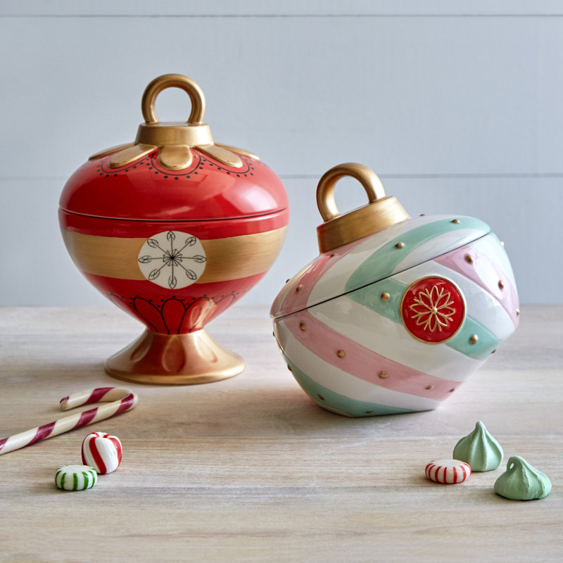 Hallmark Home & Gifts Holiday Decorative Candy Decorative Bowl