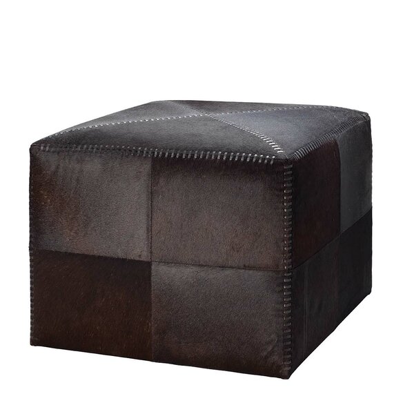 Volpe Leather Ottoman By Foundry Select