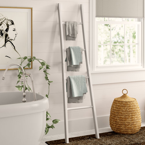 Towel Rack Symple Stuff Grey,White