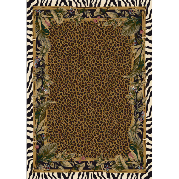 Signature Jungle Safari Skins Area Rug by Milliken