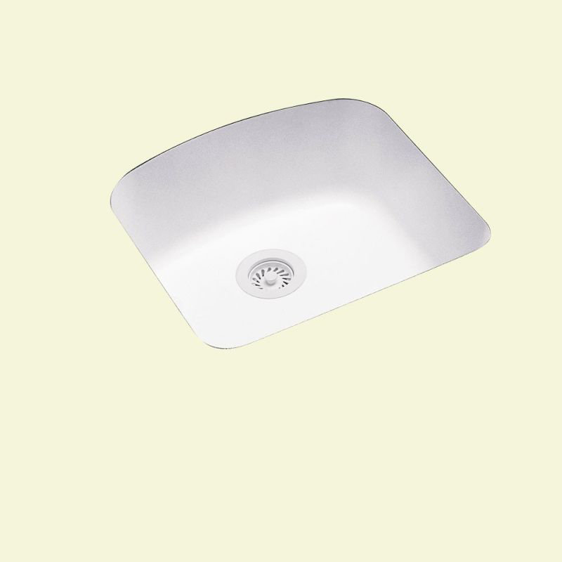 Swan Solid Surface 21 X 20 25 Undermount Kitchen Sink Wayfair