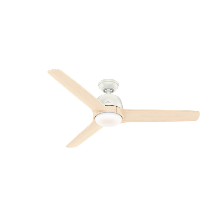 54 Norden 3 Blade Led Ceiling Fan With Remote Light Kit Included