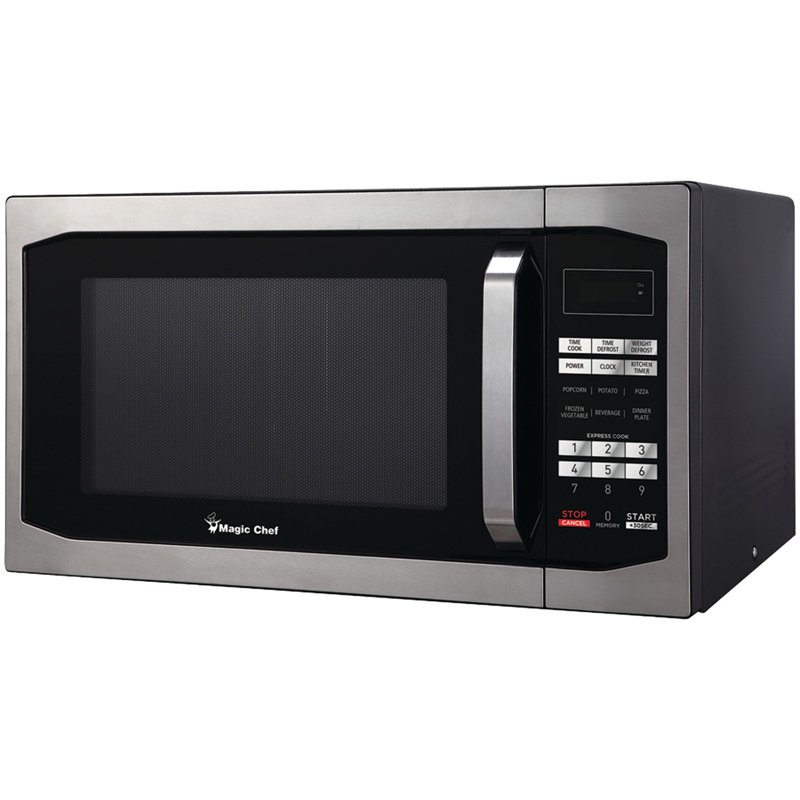 Magic Chef 22 1 6 Cu Ft Countertop Microwave With Kitchen Timer Magic Chef 22 1 6 Cu Ft Countertop