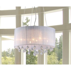 Blazer Spherical 4-Light Drum Chandelier