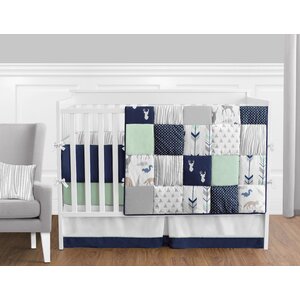 Woodsy 9 Piece Crib Bedding Set