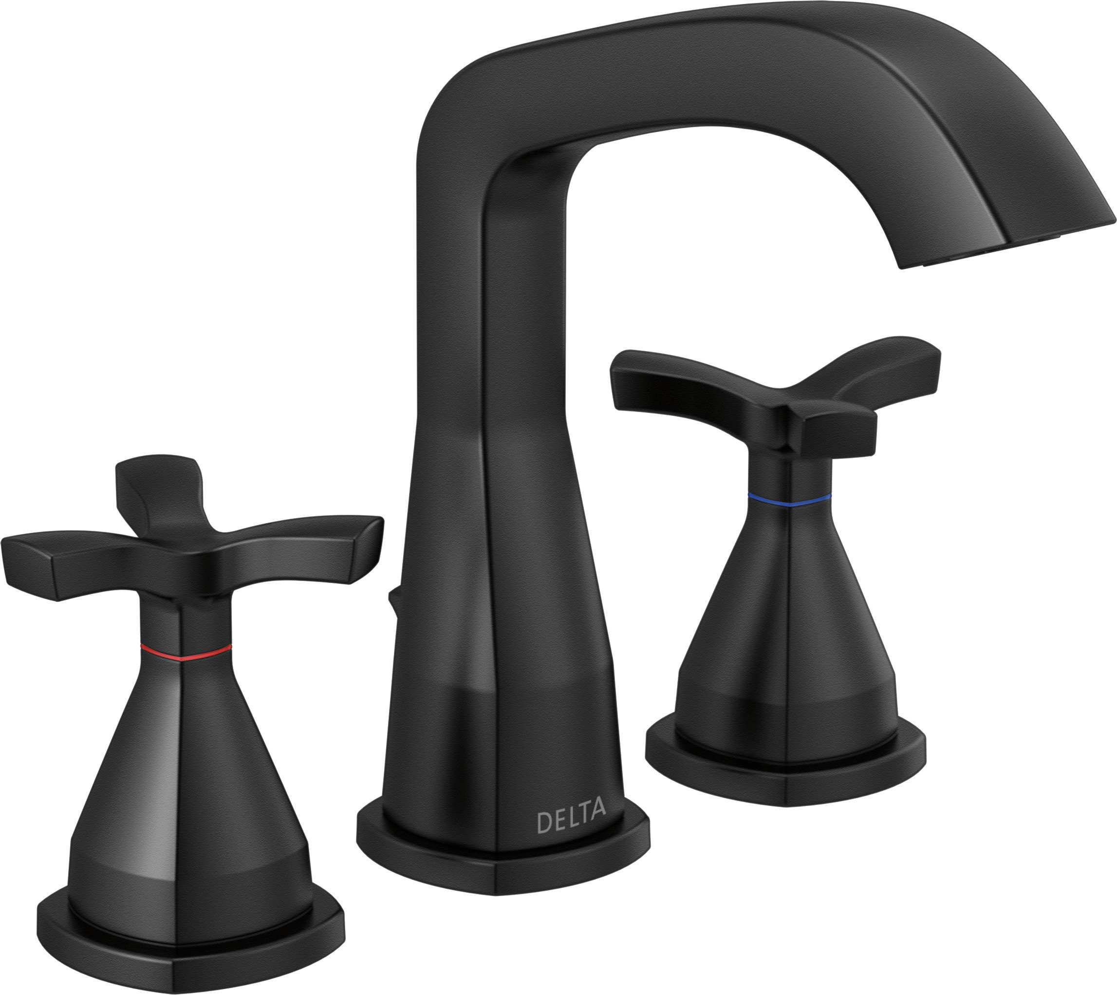 Delta Stryke Widespread Bathroom Faucet With Drain Assembly And