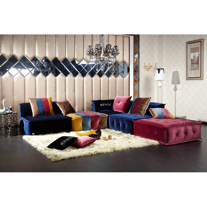 Trule Teen Okeefe 40 Modular Sectional With Ottoman Reviews