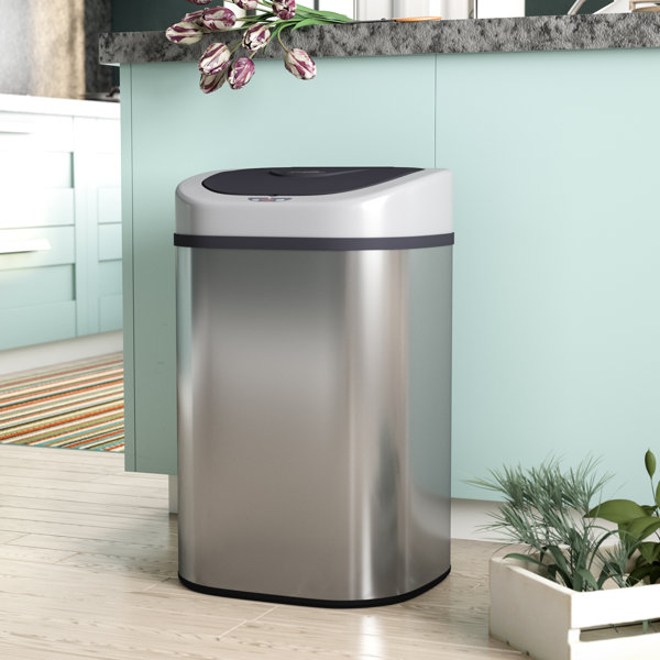 Corner Trash Can Wayfair Shop for trash cans in home. corner trash can