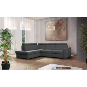 Ecksofa Rosturk mit Bettfunktion von Home & Haus