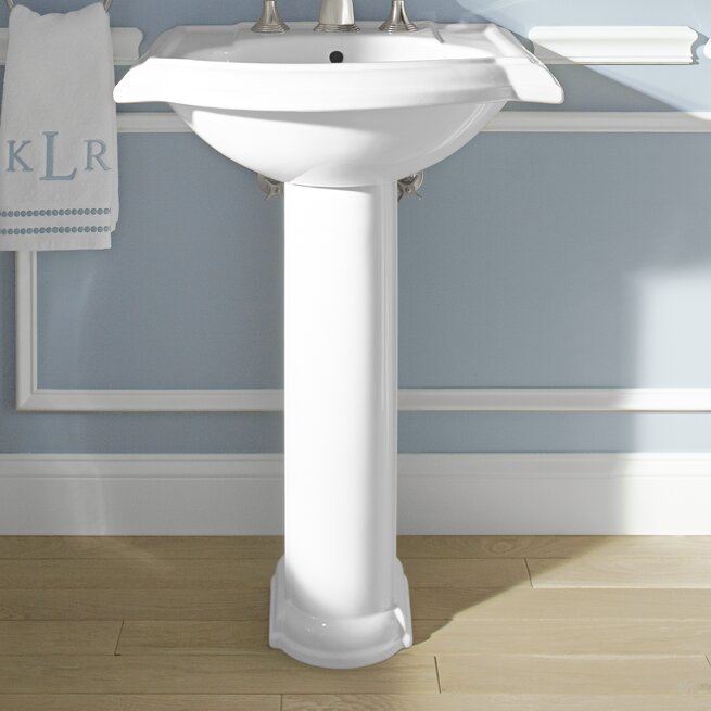 K 2286 8 0 4 0 1 0 Kohler Devonshire Ceramic 25 Pedestal Bathroom