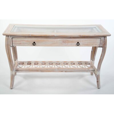 Bay Isle Home Presley 48 Console Table  Color: White Linen