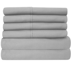 Microfiber 6 Piece Sheet Set