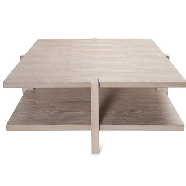 Two Tier Square Coffee Table By Worlds Away