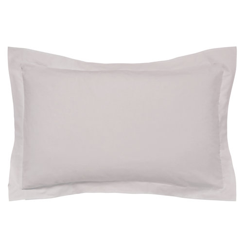 Plain Dyed Oxford Pillowcase Peacock Blue Hotel