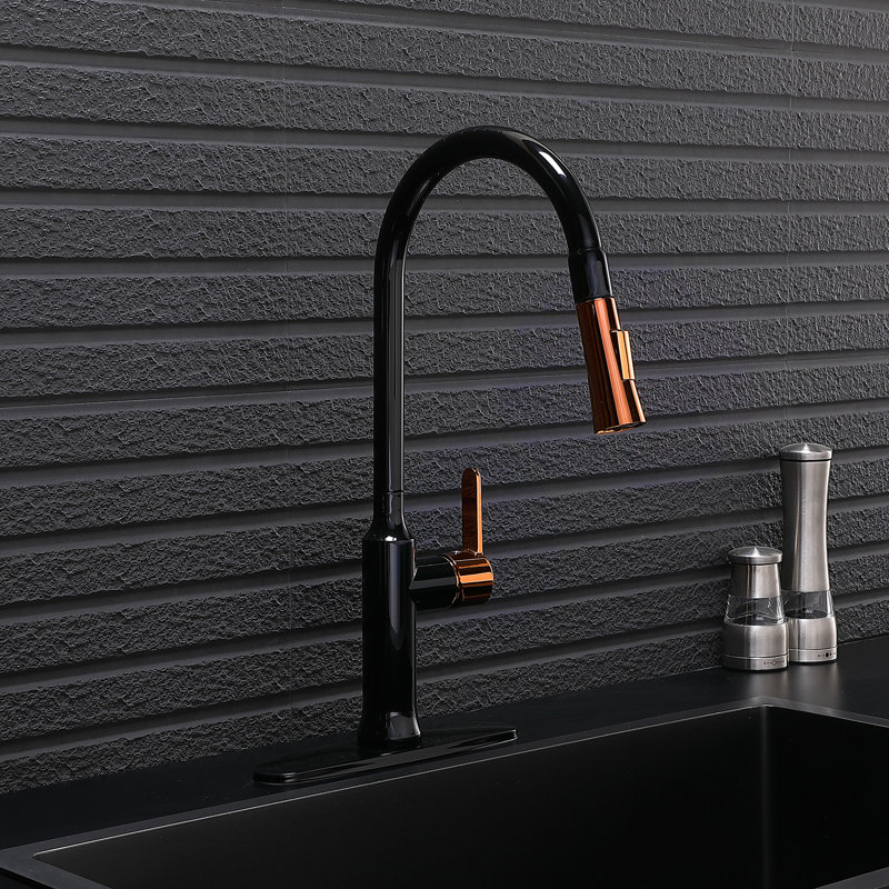 Vccucine Pull Down Single Handle Kitchen Faucet Wayfair
