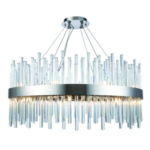 Perlo 18-Light Crystal Chandelier