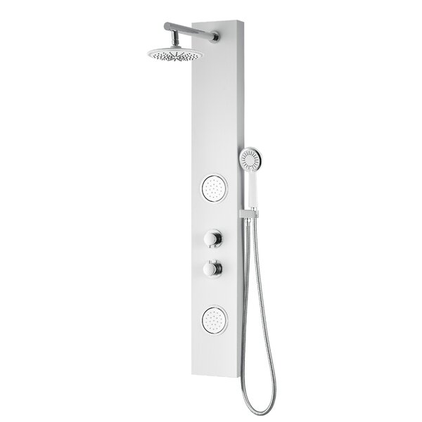 Aquifer Series Adjustable Shower Head Shower Panel System by ANZZI