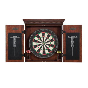 Cavalier Dart Board Cabinet Set