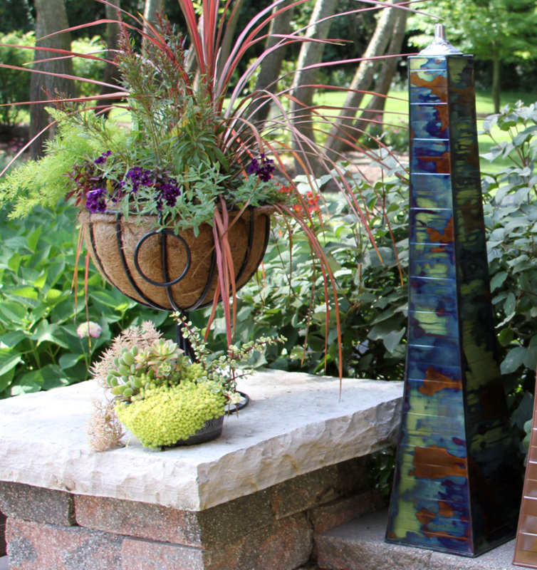Outdoor Interiors Pyramid Garden Torch & Reviews | Wayfair