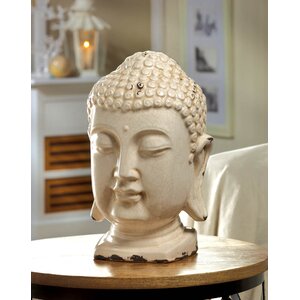 Braun Table Top Buddha Head Bust