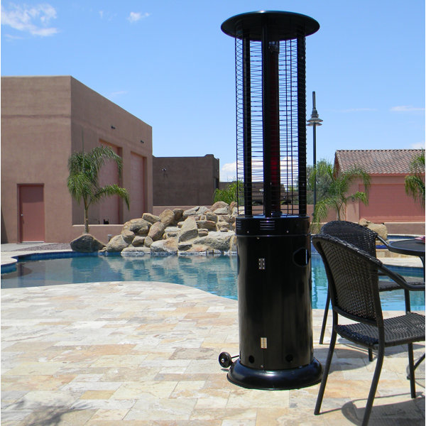 Az Patio Heaters Commercial Infrared Flame Glass Tube 44 000 Btu