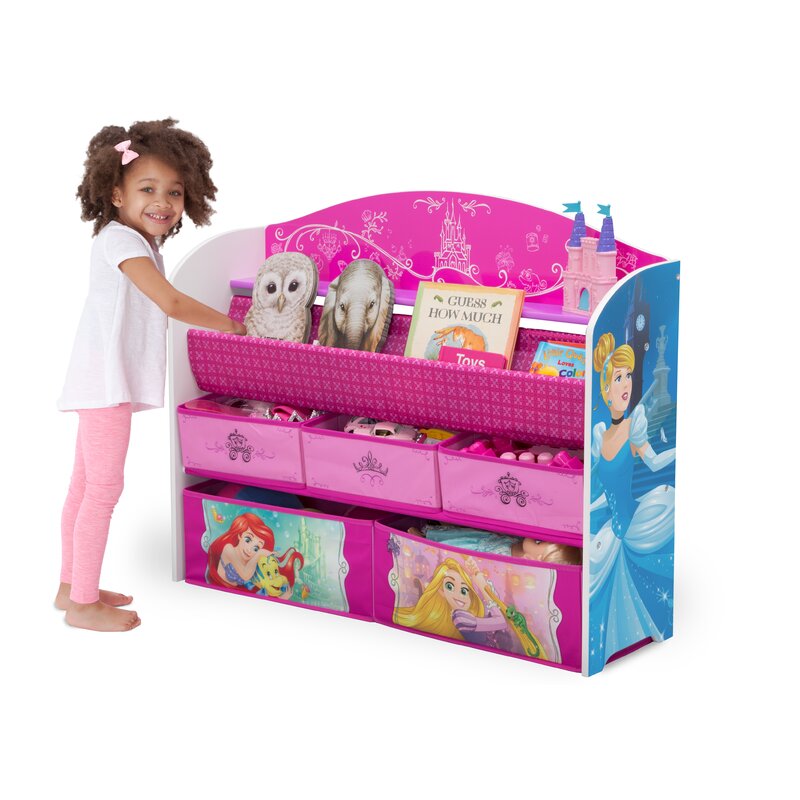 deluxe book and toy organizer
