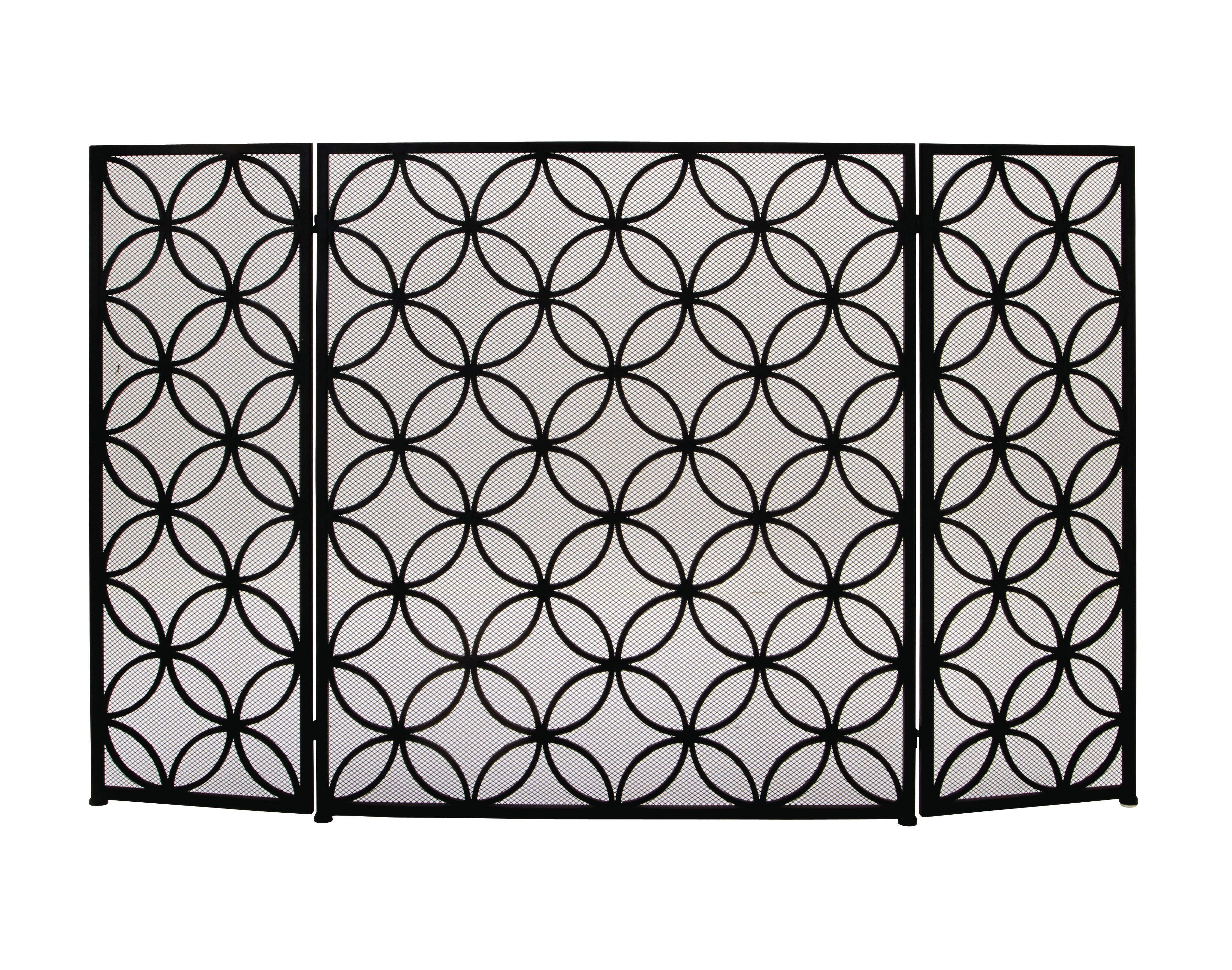 Cole Grey 3 Panel Tin Fireplace Screen Reviews Wayfair