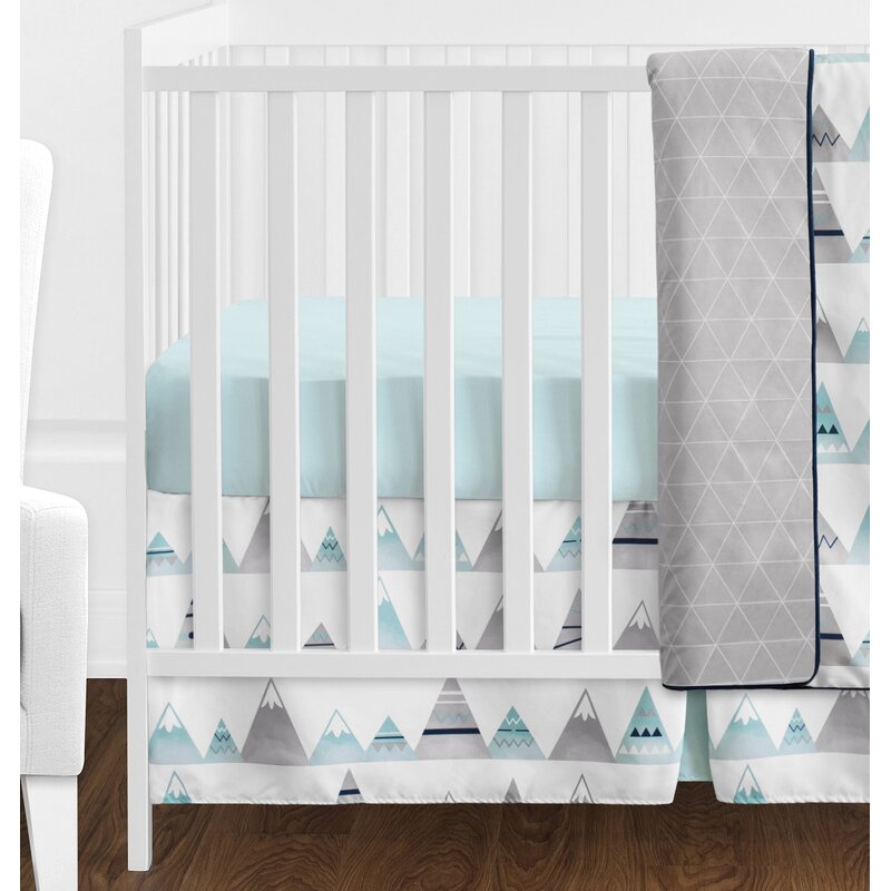 mountain crib bedding set