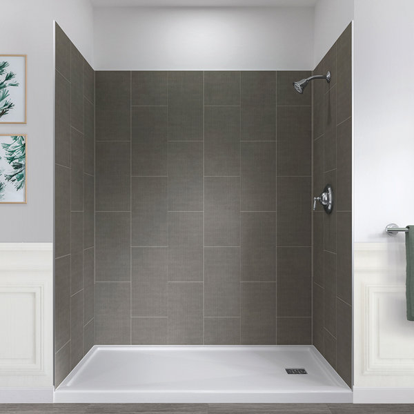 Cultured Marble Shower Wall Wayfair Cultured Marble Shower Wall Wayfair