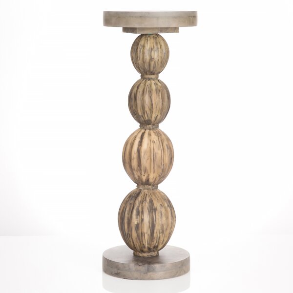 Beyonce Stacked Gourd End Table By Rosalind Wheeler