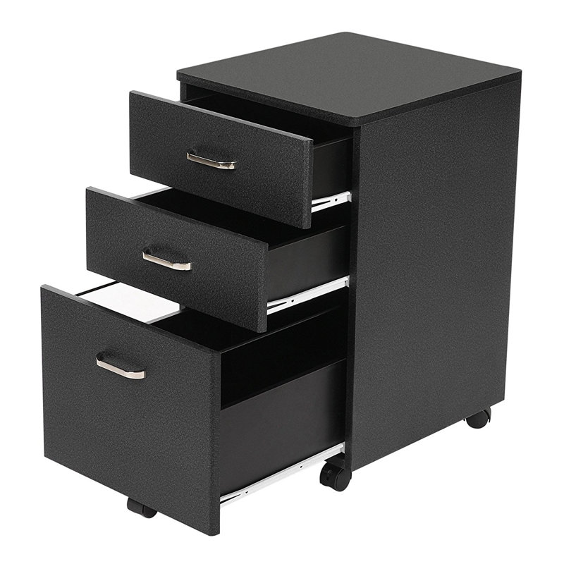 Symple Stuff File Cabinet 5 Wheels 3 Drawer Mobile Office Furniture File Cabinet 5 Wheels 3 Drawer Mobile Office Furniture
