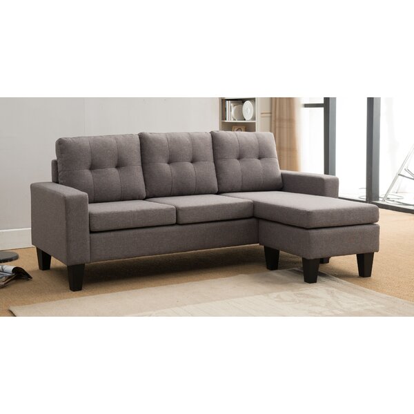 Briley Reversible Sectional by Mercury Row