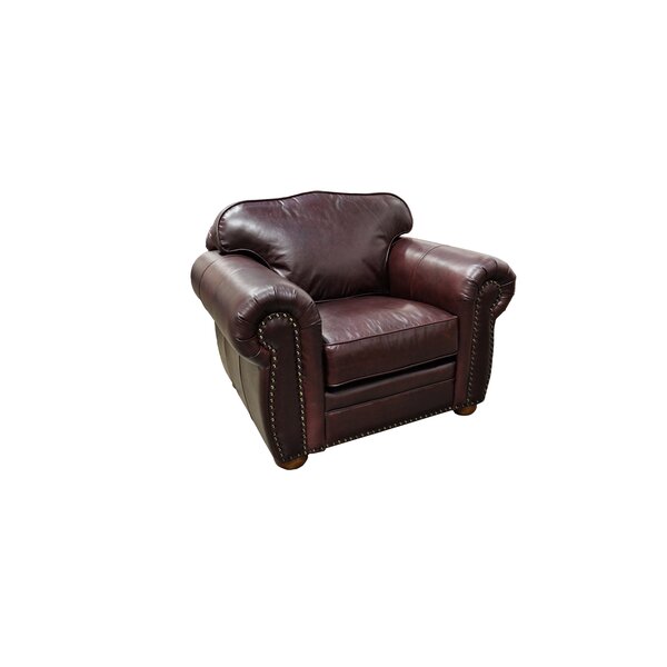 Monte Carlo Leather Club Chair By Omnia Leather